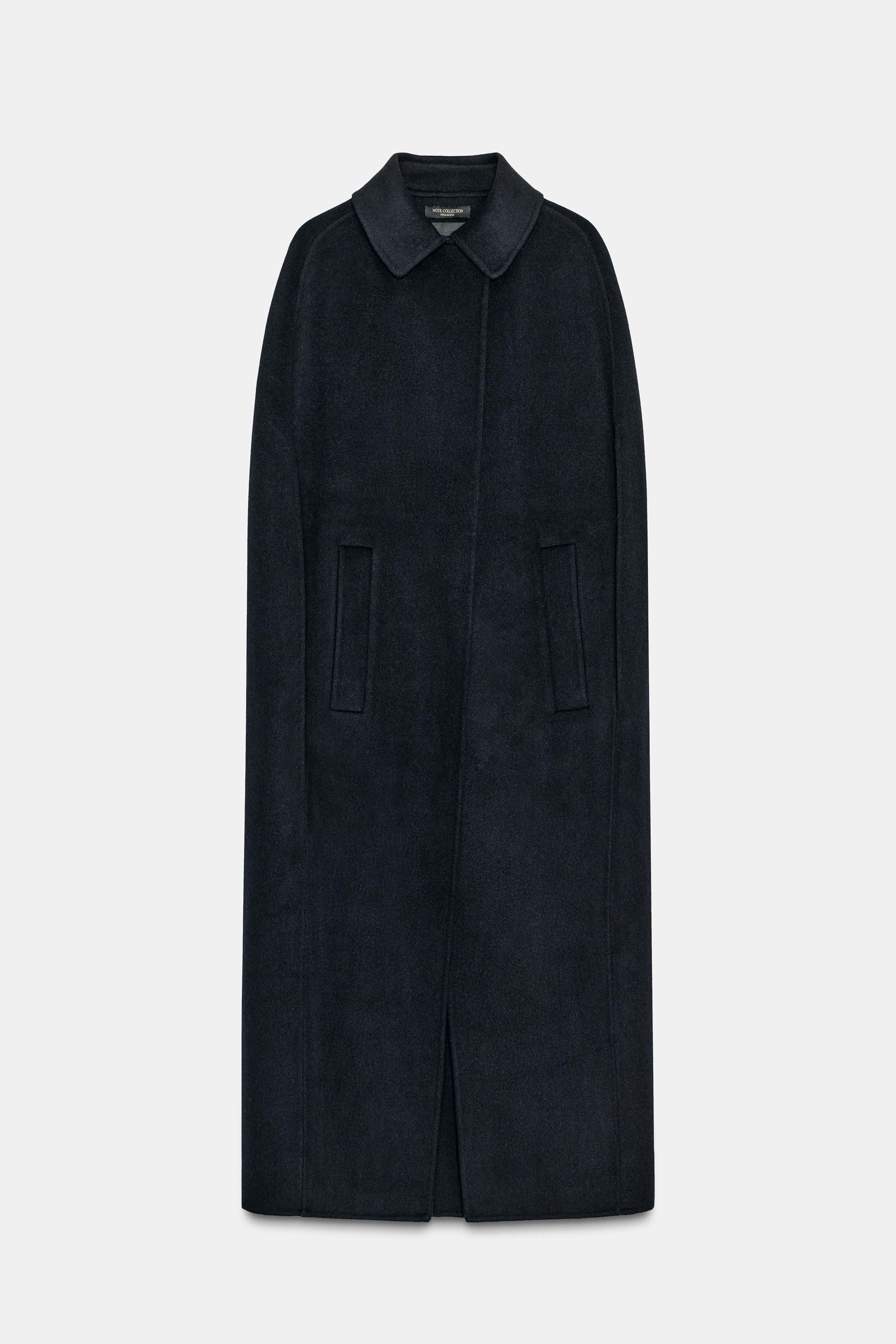 WOOL BLEND OVERSIZE CAPE ZW COLLECTION LIMITED EDITION | Zara US