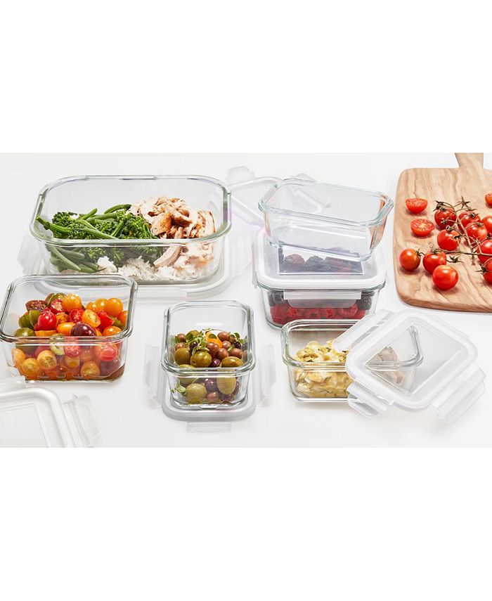 12-Pc. Glass Food Storage Set, Created for Macy's | Macys (US)