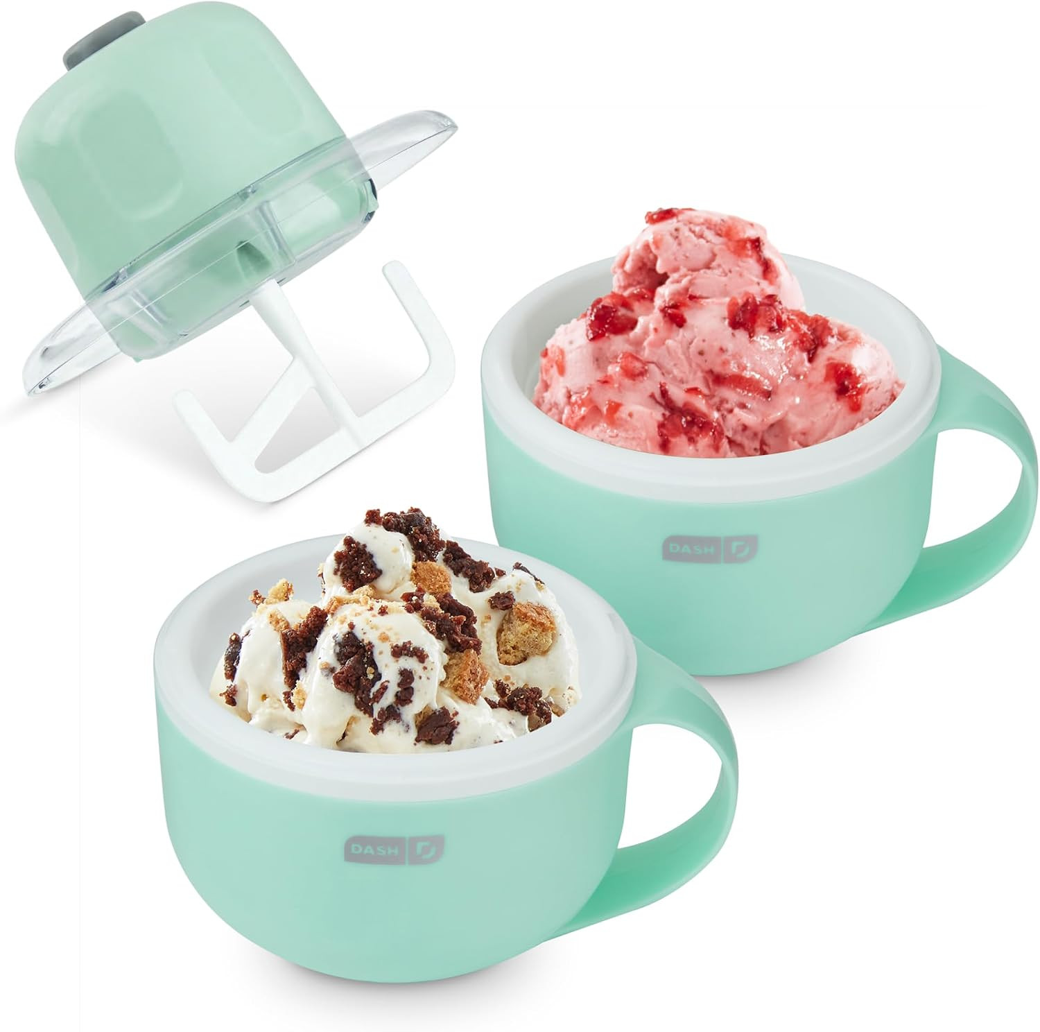 Dash My Mug Ice Cream Maker - Makes Single Serving of Gelato, Frozen Yogurt, Sorbet & More - Easy... | Amazon (US)