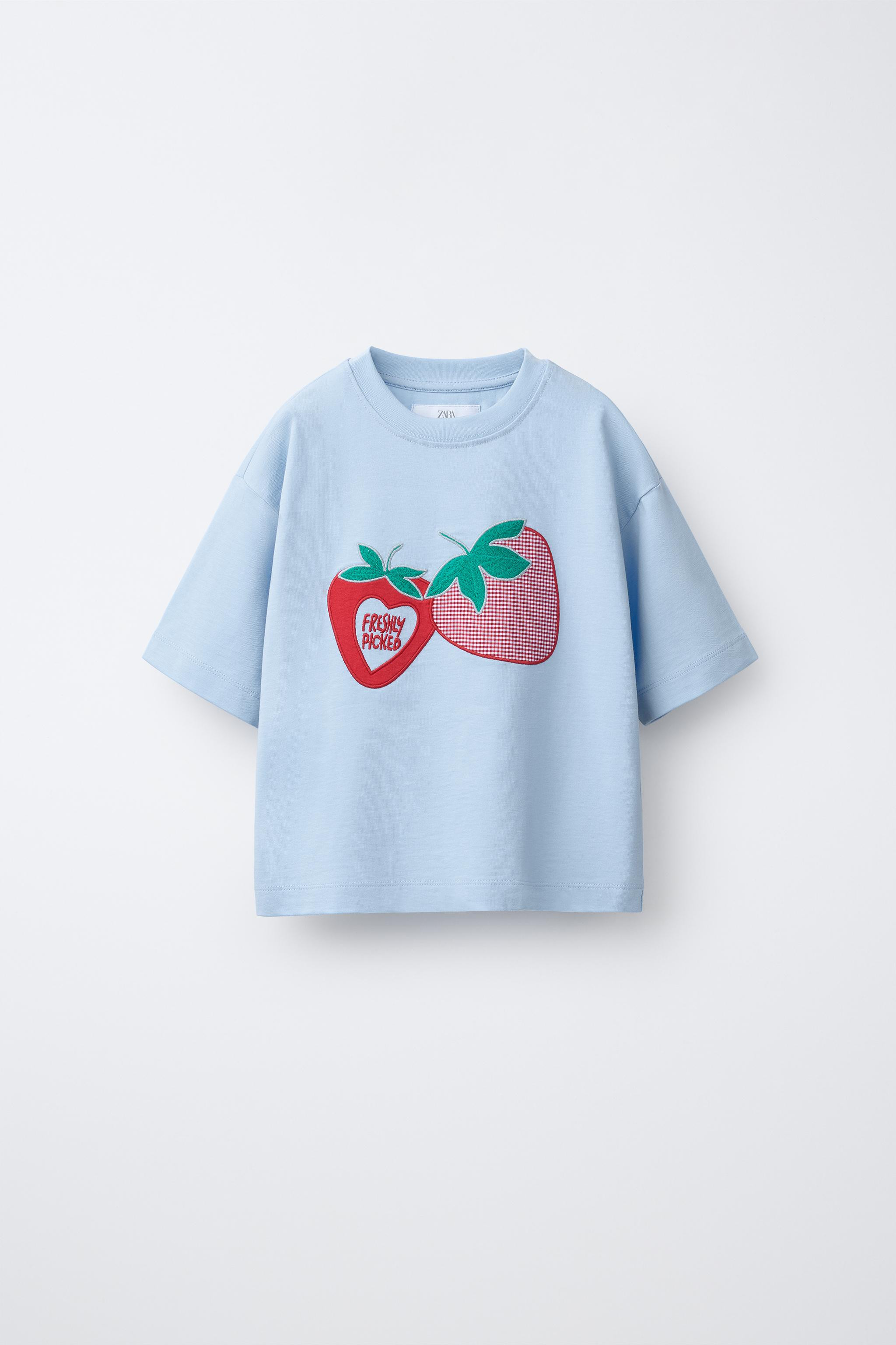 STRAWBERRY PATCH T-SHIRT | Zara US