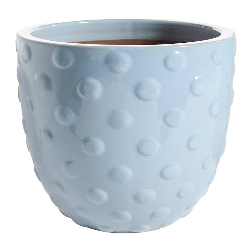 Providence Isabella Blue Outdoor Planter, Medium | At Home