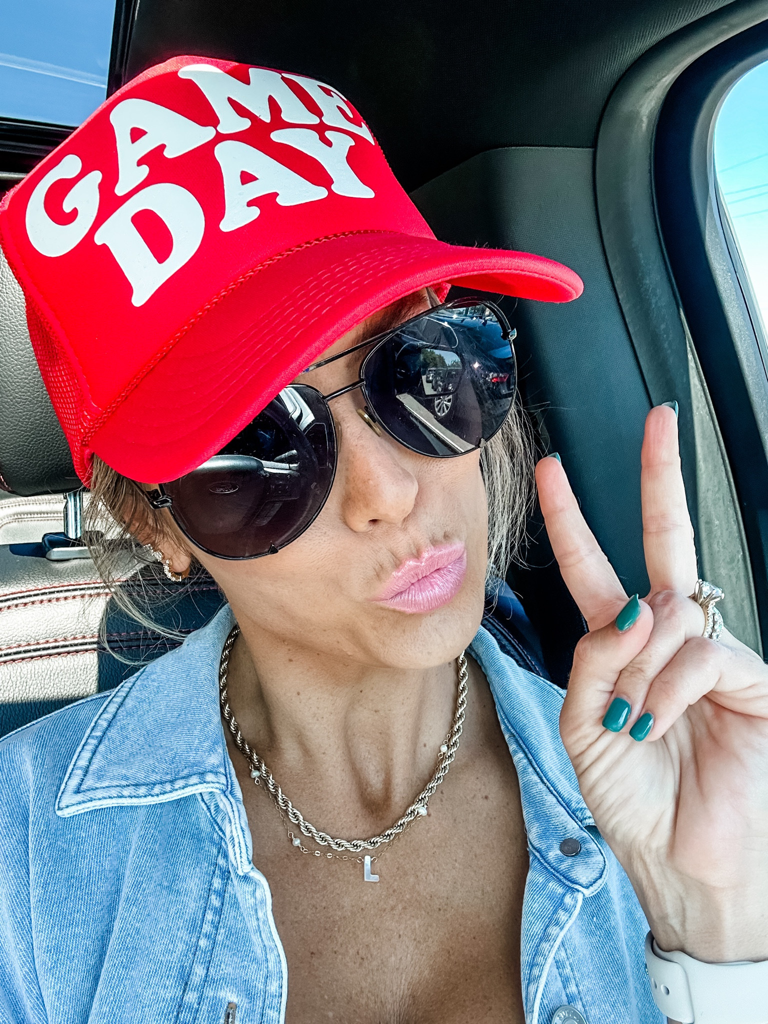 no cuter accessory for fall sports than this game day trucker! ❤️😍

#LTKfamily #LTKstyletip #LTKkids