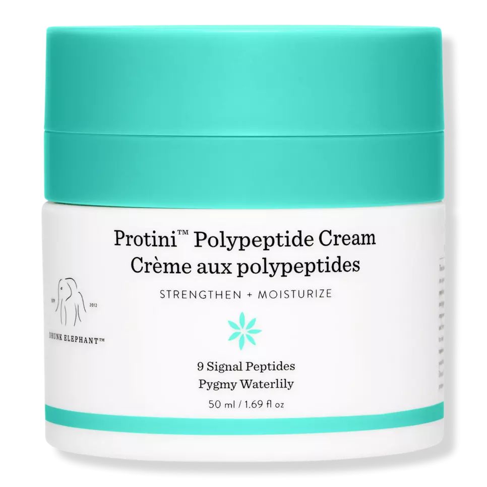 Drunk Elephant's Protini Polypeptide Cream protein moisturizer combines signal peptides, growth f... | Ulta