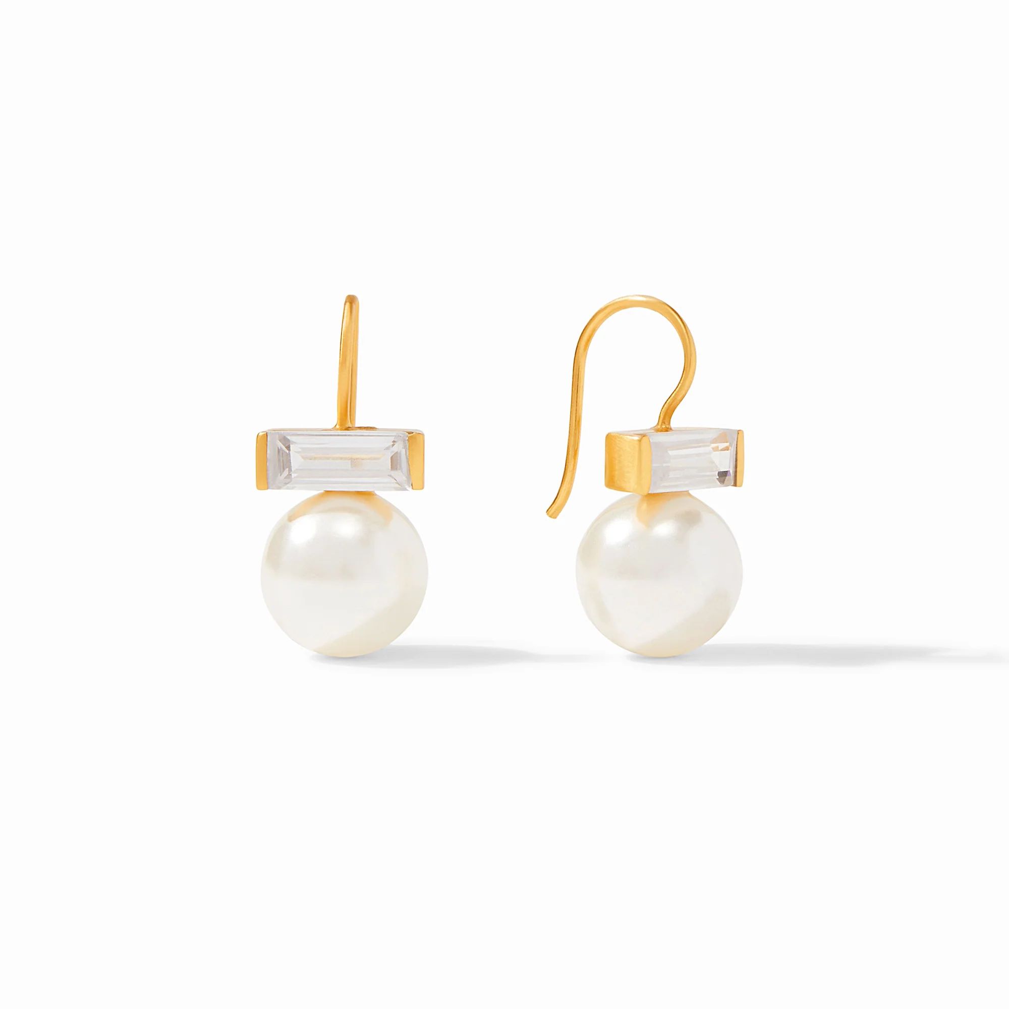 Charlotte Gold & Pearl Earrings | Julie Vos | Julie Vos