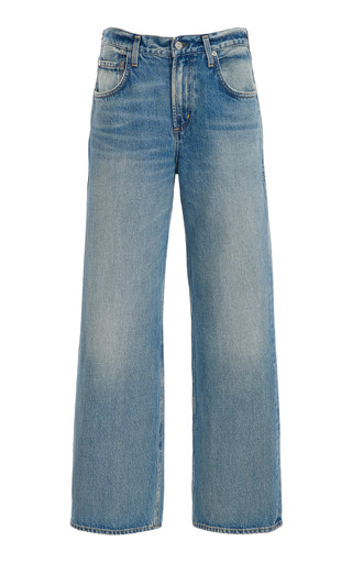 Lindz Rigid Low-Rise Easy Straight-Leg Jeans | Moda Operandi (Global)
