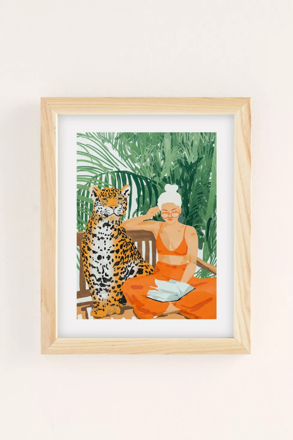 83 Oranges Jungle Vacay Art Print | Urban Outfitters (US and RoW)