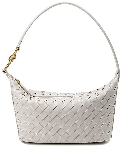 Woven Leather Hobo Shoulder Bag | Gilt & Gilt City