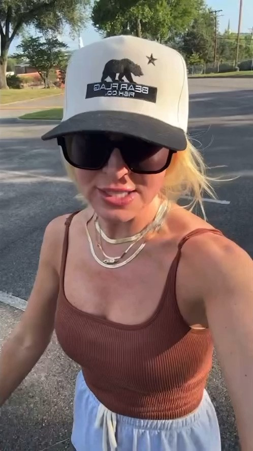 super cute walking outfit for my power 60 live yesterday!! 

 #LTKSeasonal #LTKActive #LTKStyleTip