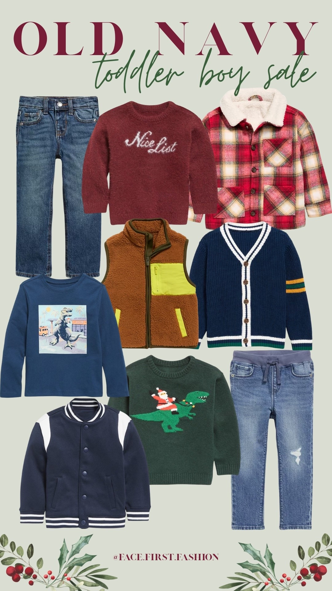 Old Navy is having a HUGE sale this week for Black Friday! Up to 60% off for the whole family!!!
These toddler boys selects are adorable and the prices are incredible! 

#LTKBaby #LTKSaleAlert #LTKKids