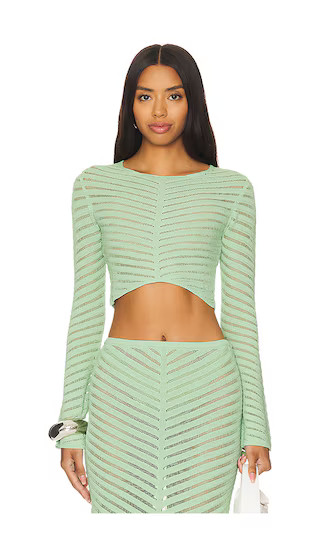 Raya Top in Seafoam | Revolve Clothing (Global)