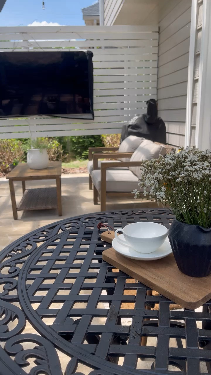 our backyard patio furniture
outdoor couch
bistro table
french bistro chairs



#LTKhome