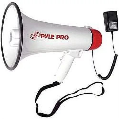 PYLE PMP40 - Megaphone Speaker, Audio PA System with Wired Microphone, Siren Alarm, Adjustable Vo... | Walmart (US)