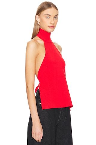 superdown Keira Open Back Top in Cherry Red from Revolve.com | Revolve Clothing (Global)