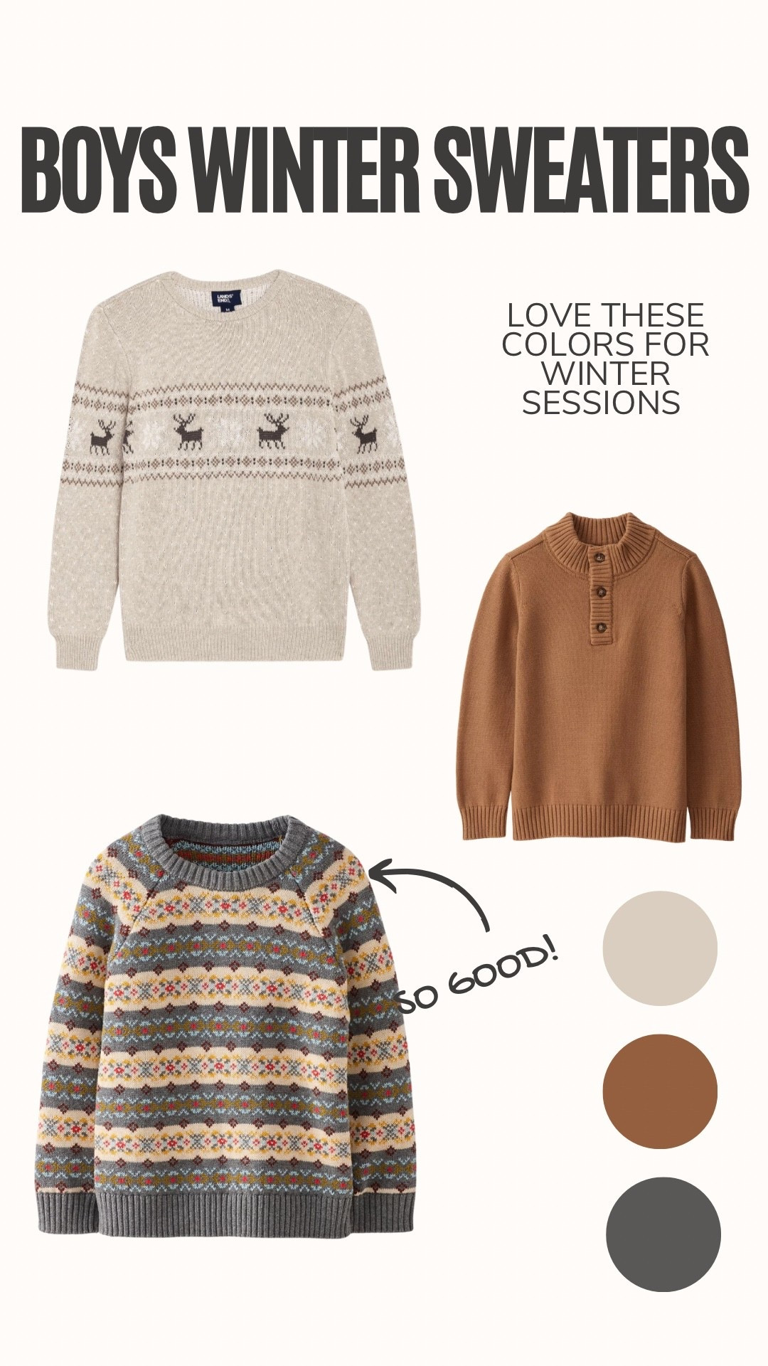 Boys winter sweaters perfect for family photos 🤎

#LTKSeasonal #LTKKids
