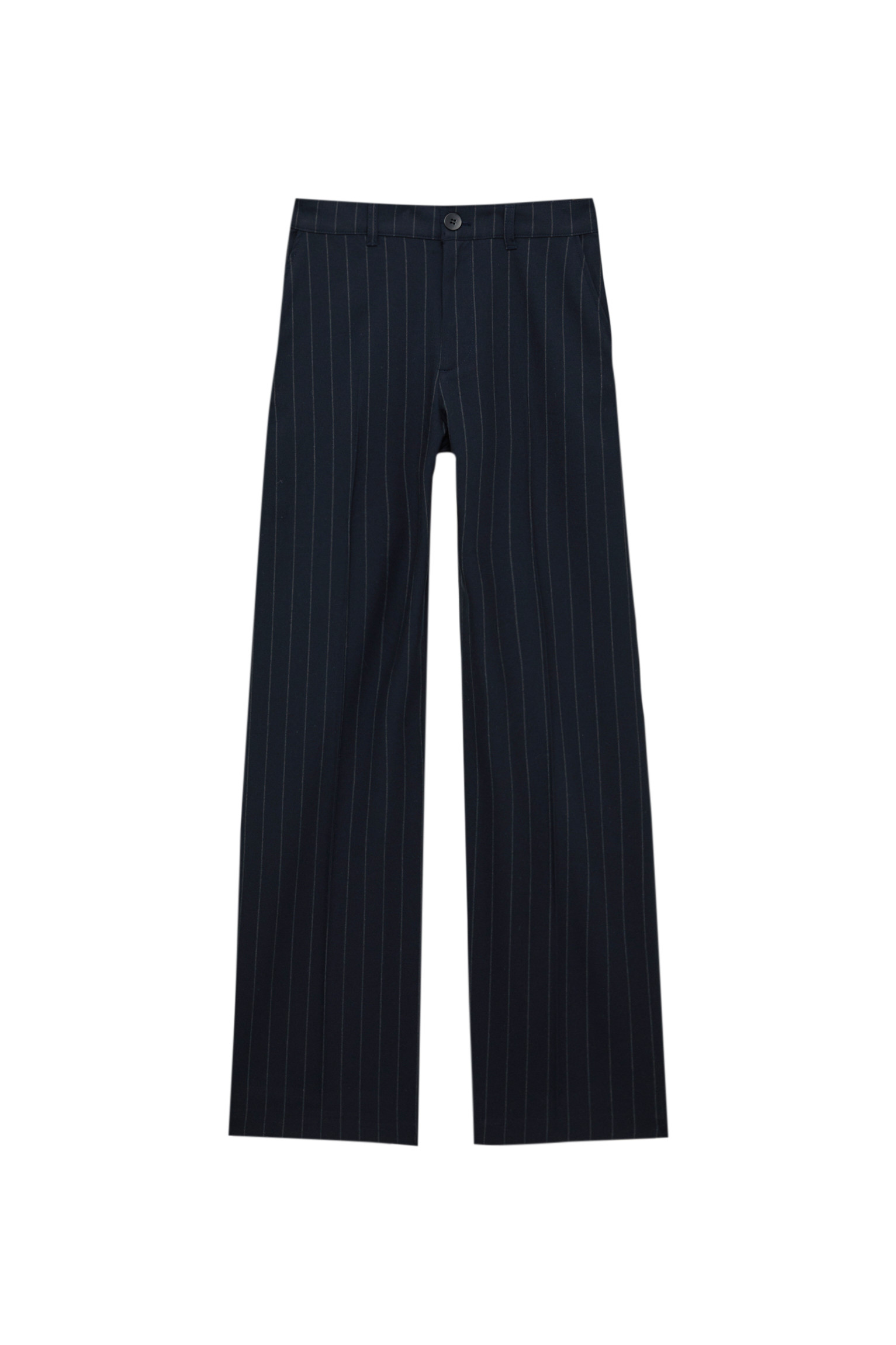 Smart darted pinstriped trousers | PULL and BEAR UK