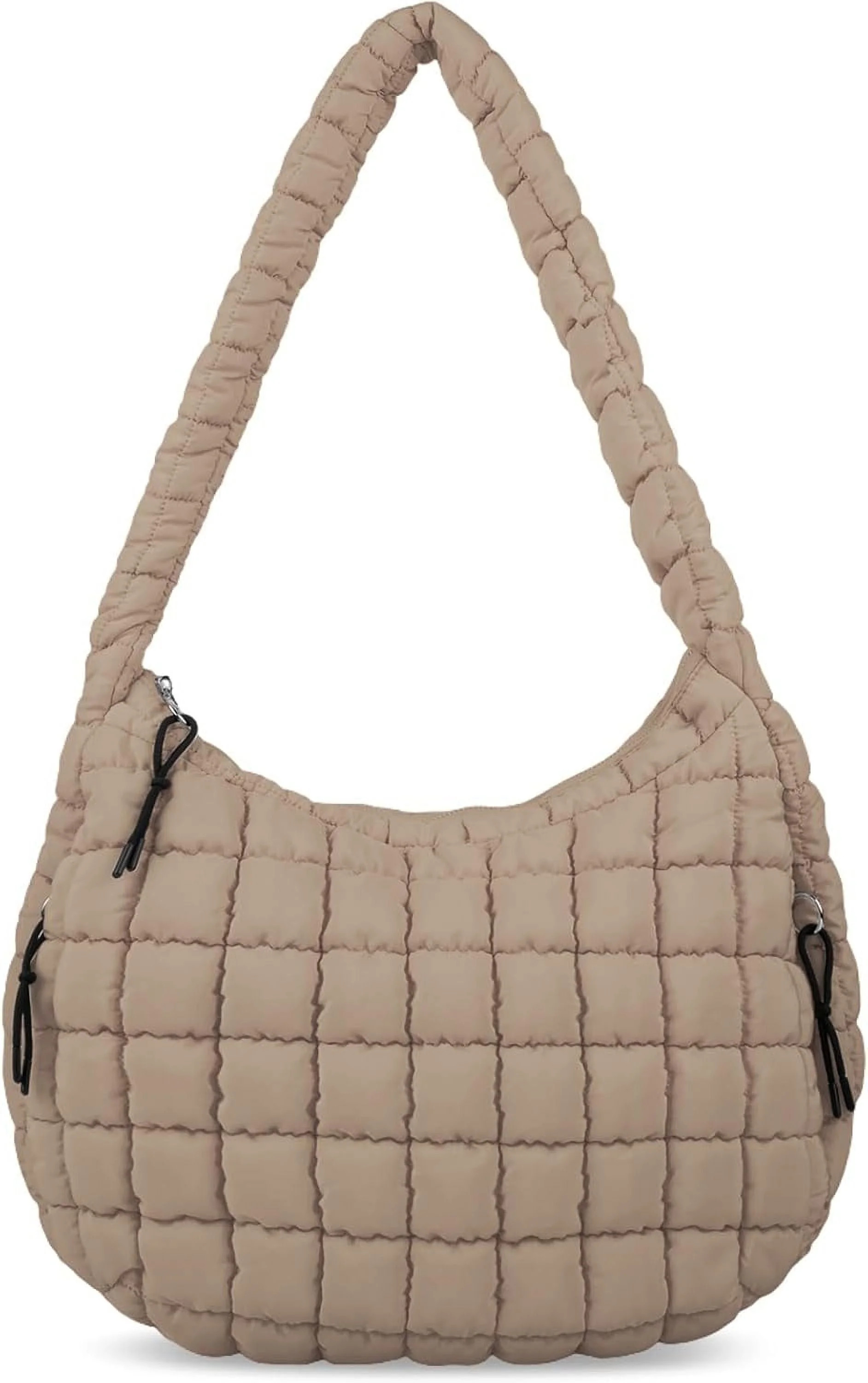 Lohol Quilted Puffer Tote Bag for Women - Large Crossbody Bag, Lightweight Nylon Puffy Carryall H... | Walmart (US)