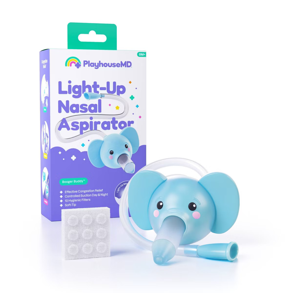 Playhouse MD Light-Up Nasal Aspirator - Elephant Trunk | Target
