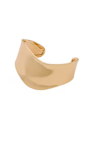 Smooth Cuff Bracelet in Gold | Revolve Clothing (Global)
