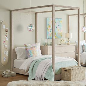 Denim Stitch Quilt | Pottery Barn Teen