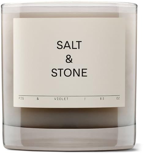 SALT & STONE Scented Candle | Hand-Poured, Aromatic & Fragrant | Made with Natural Coconut & Soy ... | Amazon (US)