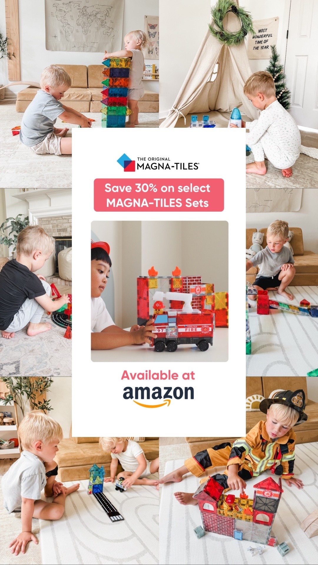 Save 30% on select MAGNA-TILES at Amazon 

#LTKSaleAlert #LTKKids