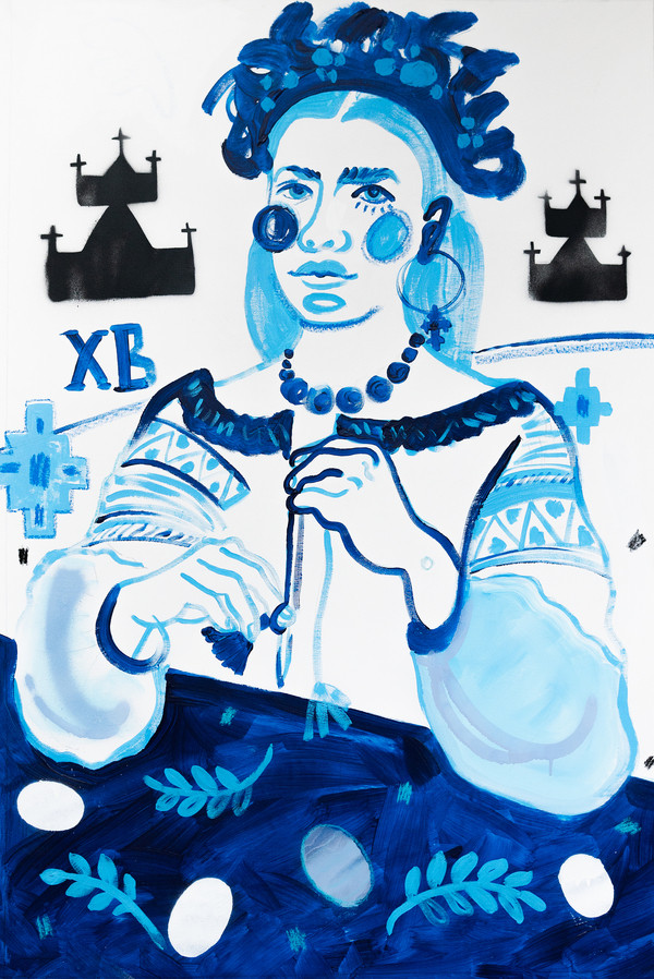 Boluslava, In Blue, 2022 | Artfully Walls