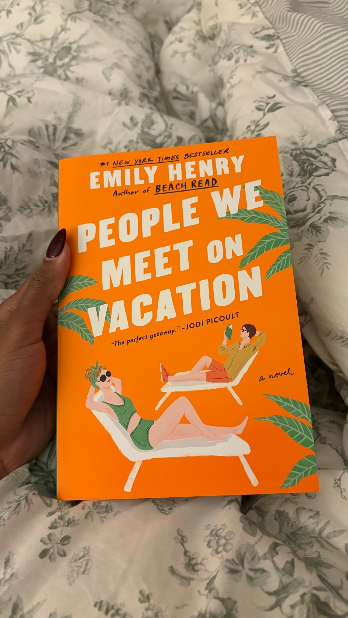 If you’re looking for a good romance book to read, People We Meet On Vacation is a great pick! This is a good read by Emily Henry. I give it 4 stars. Can’t wait to see the movie on Netflix! 

(Reading goals, romance fiction, books to read, TBR list, book suggestions, reading list) 

#LTKselfcare #LTKFindsUnder50