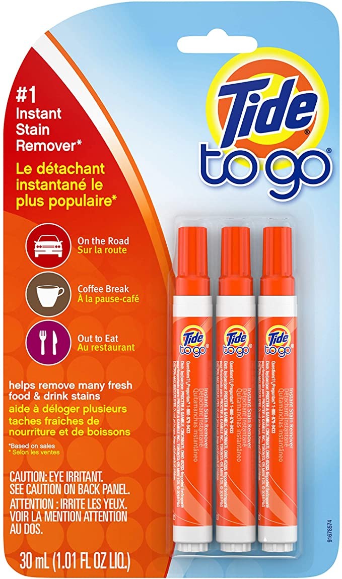 Tide To Go Instant Stain Remover, 3 Count | Amazon (US)