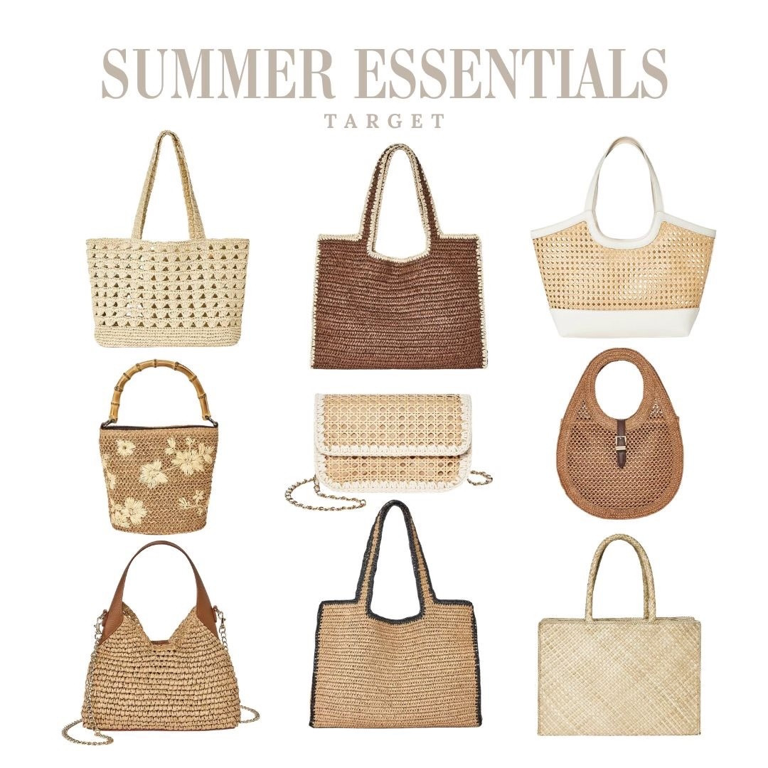 Sharing a few summer essential bags from Target, these are so perfect for beach days, everyday or a vacation.

#LTKOver40 #LTKSeasonal #LTKmomlife