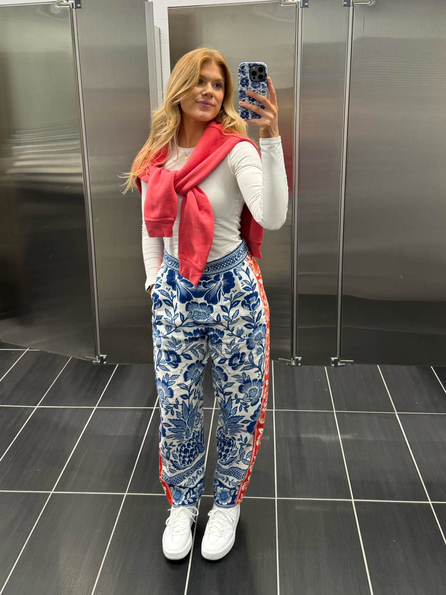 Fun floral Farm Rio linen pants! I kept the rest of the outfit basic!

#LTKworkwear #LTKstyletip #LTKbeauty
