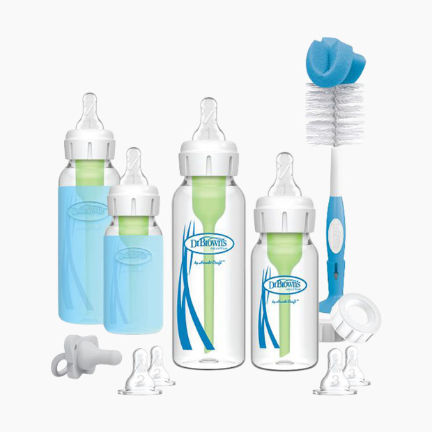 Dr. Brown's Options+ Glass Narrow Anti-Colic Baby Bottle Gift Set | Babylist