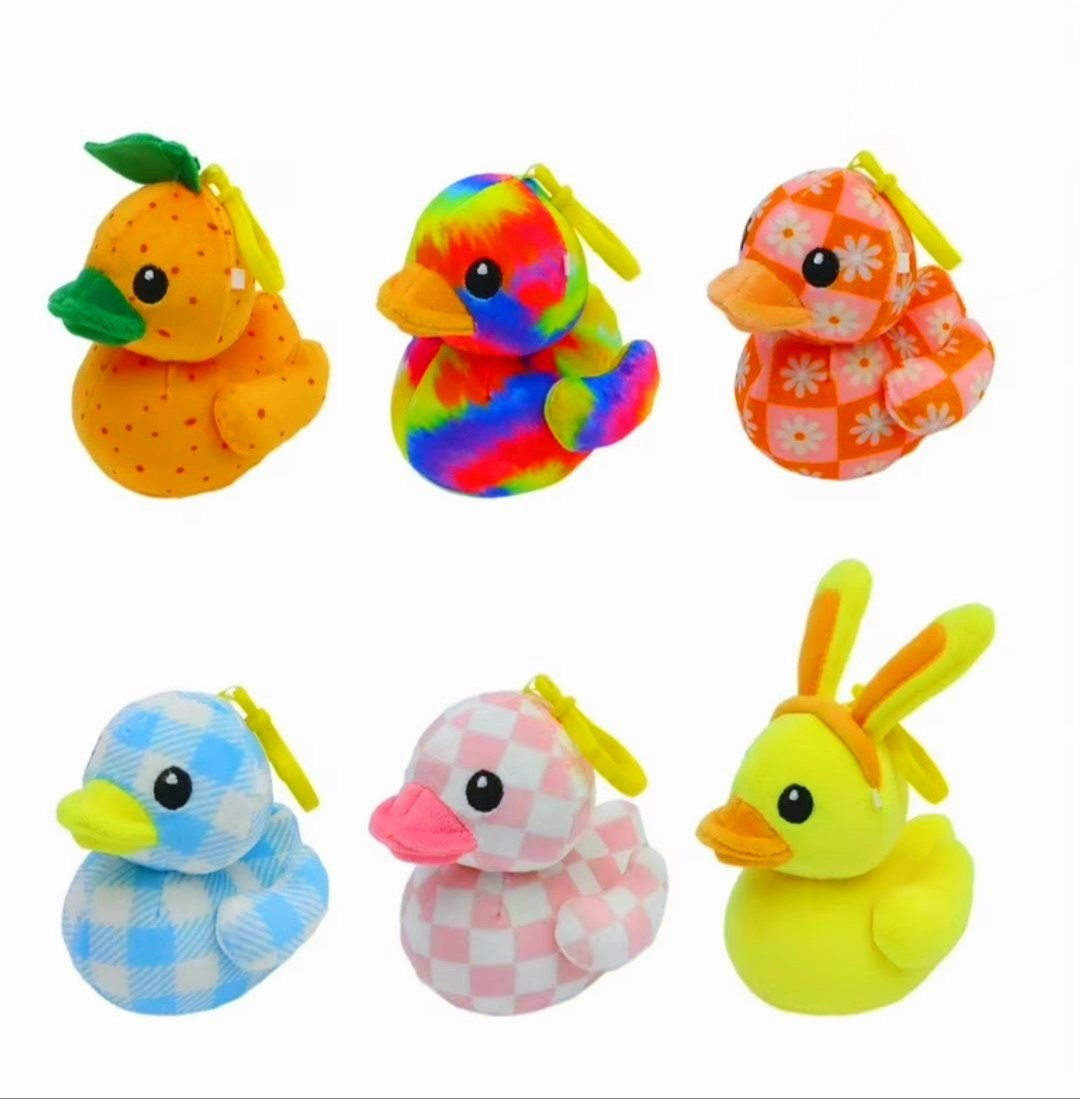 4" Easter plush duckie clips from Walmart! 🐤🏵️

#LTKSeasonal