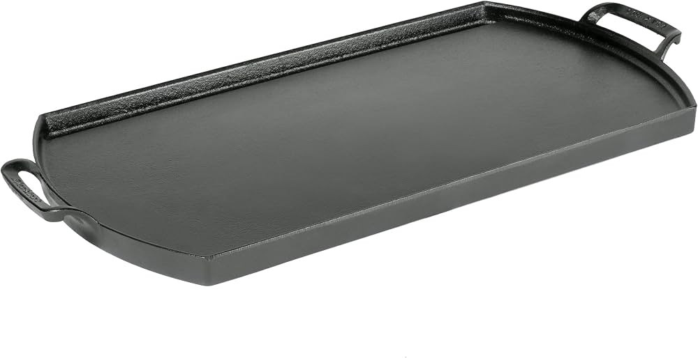 Lodge Cast Iron Blacklock Double Burner Rectangular Griddle - 10 in x 20 in | Amazon (US)