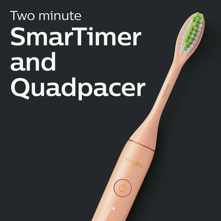 Philips One By Sonicare Rechargeable Toothbrush, Shimmer, HY1200/05 | Walmart (US)