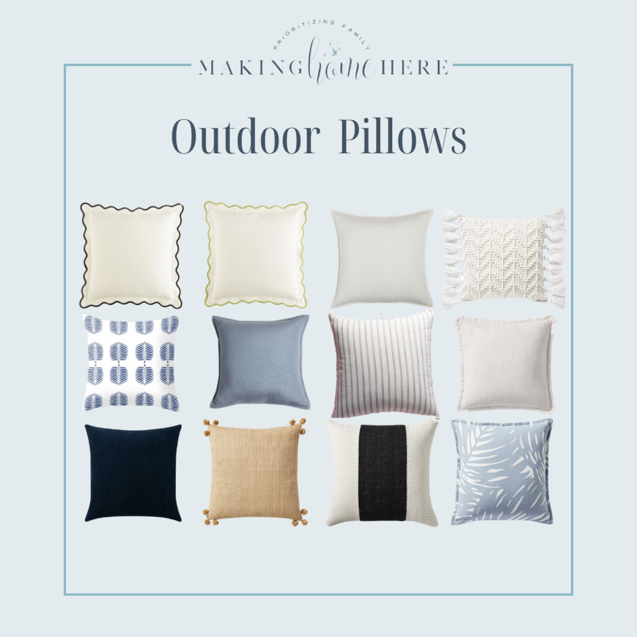 Outdoor Pillows✨

Outdoor pillows, pillows, pillow, outdoor pillow, outdoor couch, outdoor sofa, sofas, patio couch, patio sofa, deck couch, deck sofa, outdoor sectional, outdoor seating, seating, patio seating, patio couch, patio sectional, patio chairs, patio decor, patio furniture 

#LTKhome #LTKU #LTKFind
