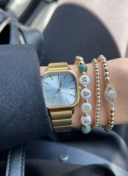My wrist stack featuring the Mama bracelet from my newest collab w/ Mac and Ry jewelry! Would make the perfect Mother’s Day gift! JACI20 FOR 20% off! 



#LTKFind #LTKstyletip #LTKGiftGuide