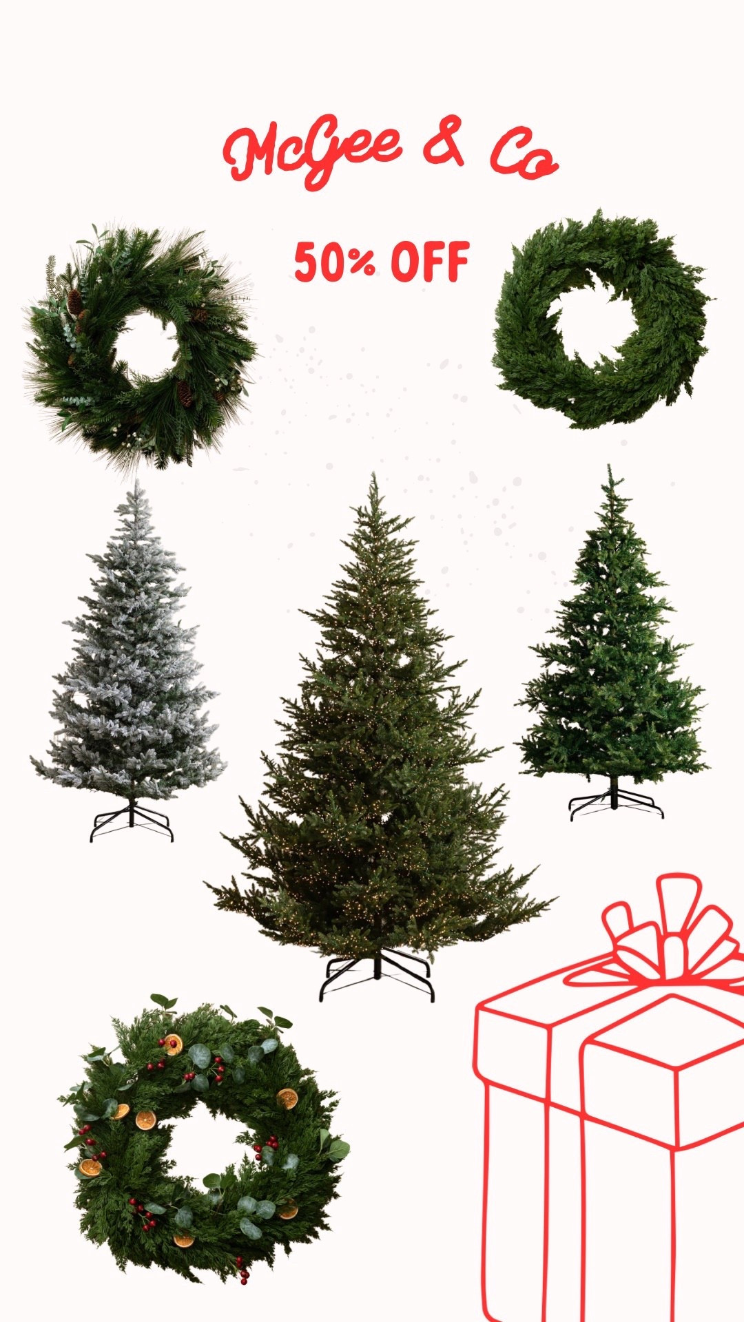 McGee & co 50% off Christmas trees garland and decor!

#LTKCyberWeek #LTKHome #LTKHoliday