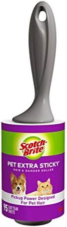 Scotch-Brite Pet Extra Sticky Hair Lint Roller, 95 Sheets | Amazon (US)