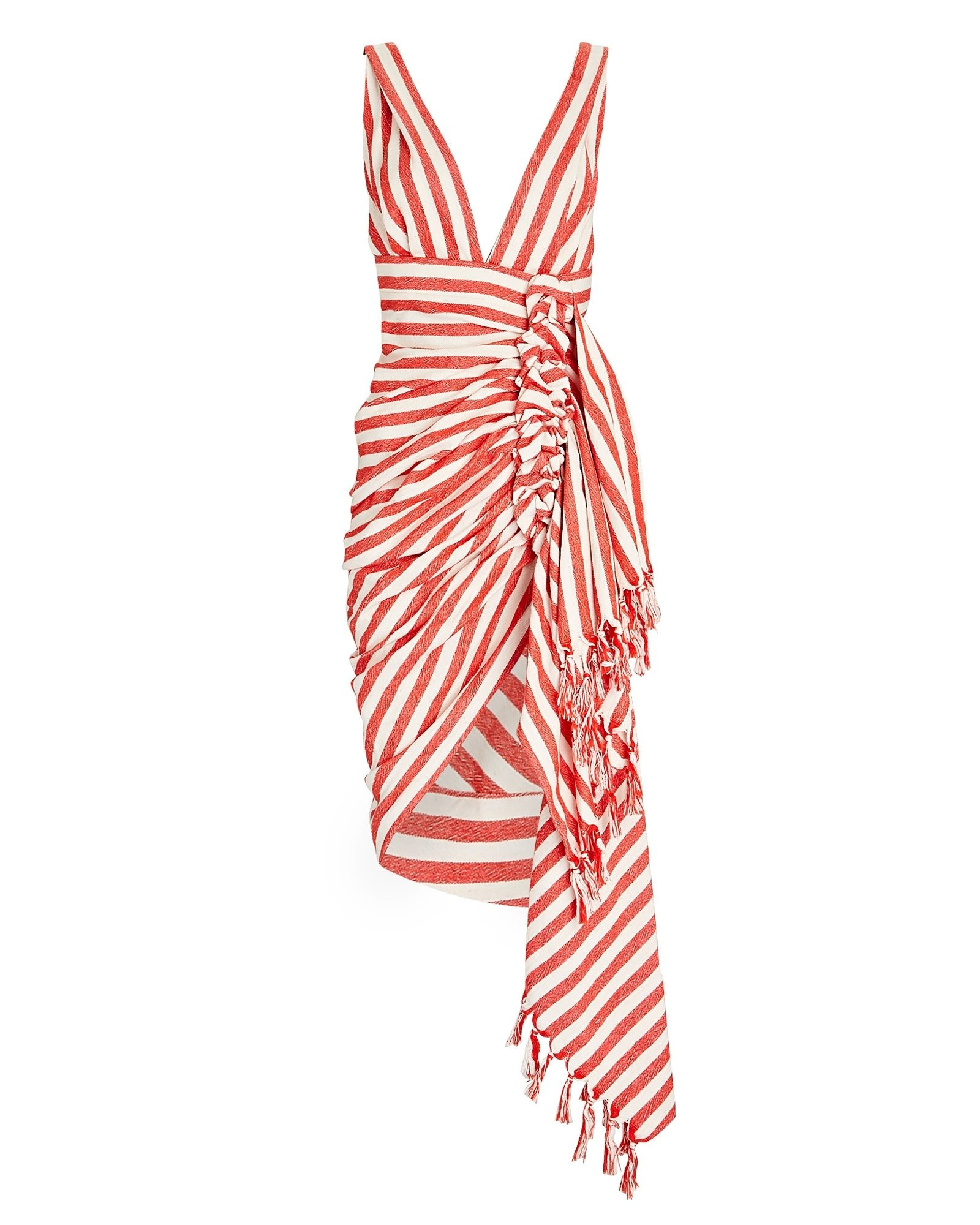Tulum Chili Striped Midi Dress | INTERMIX