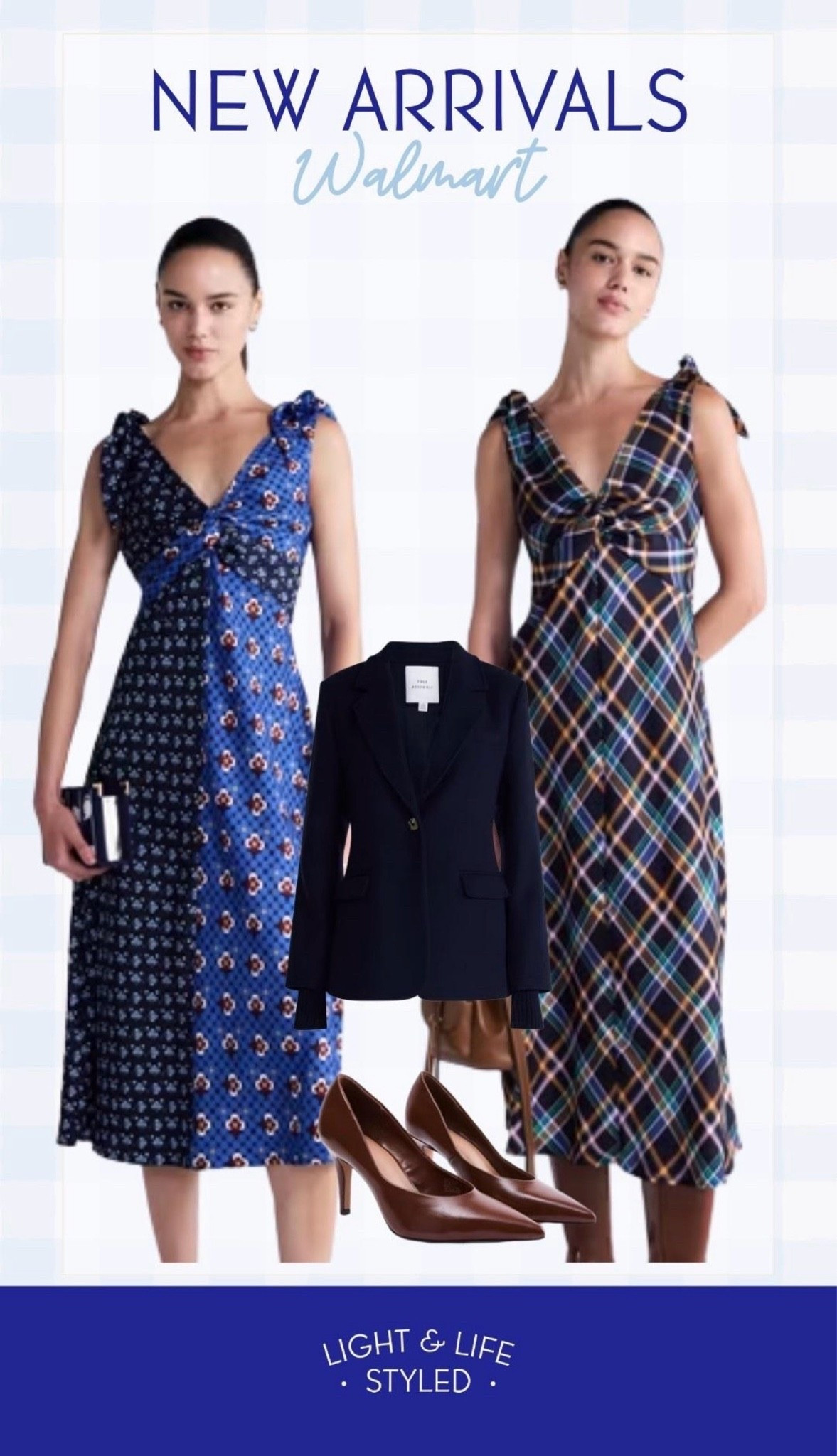 Just picked up these new dresses and blazer!!!!! Oh yes, Walmart!!