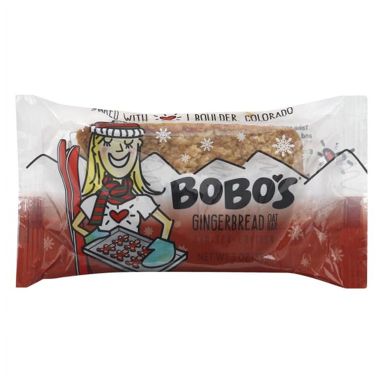 Bobo's Oat Bars - Bars - Gingerbread - Case Of 12 - 3 Oz. | Walmart (US)