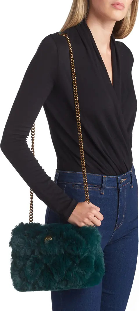 Medium Kensington Faux Fur Crossbody Bag | Nordstrom