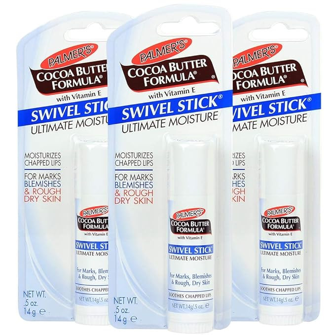 Palmer's Cocoa Butter Formula Moisturizing Swivel Stick with Vitamin E (Pack of 3) | Amazon (US)