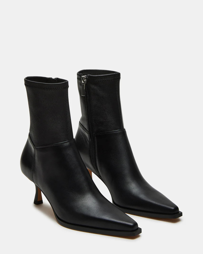 Stasia Black Leather | Steve Madden (US)