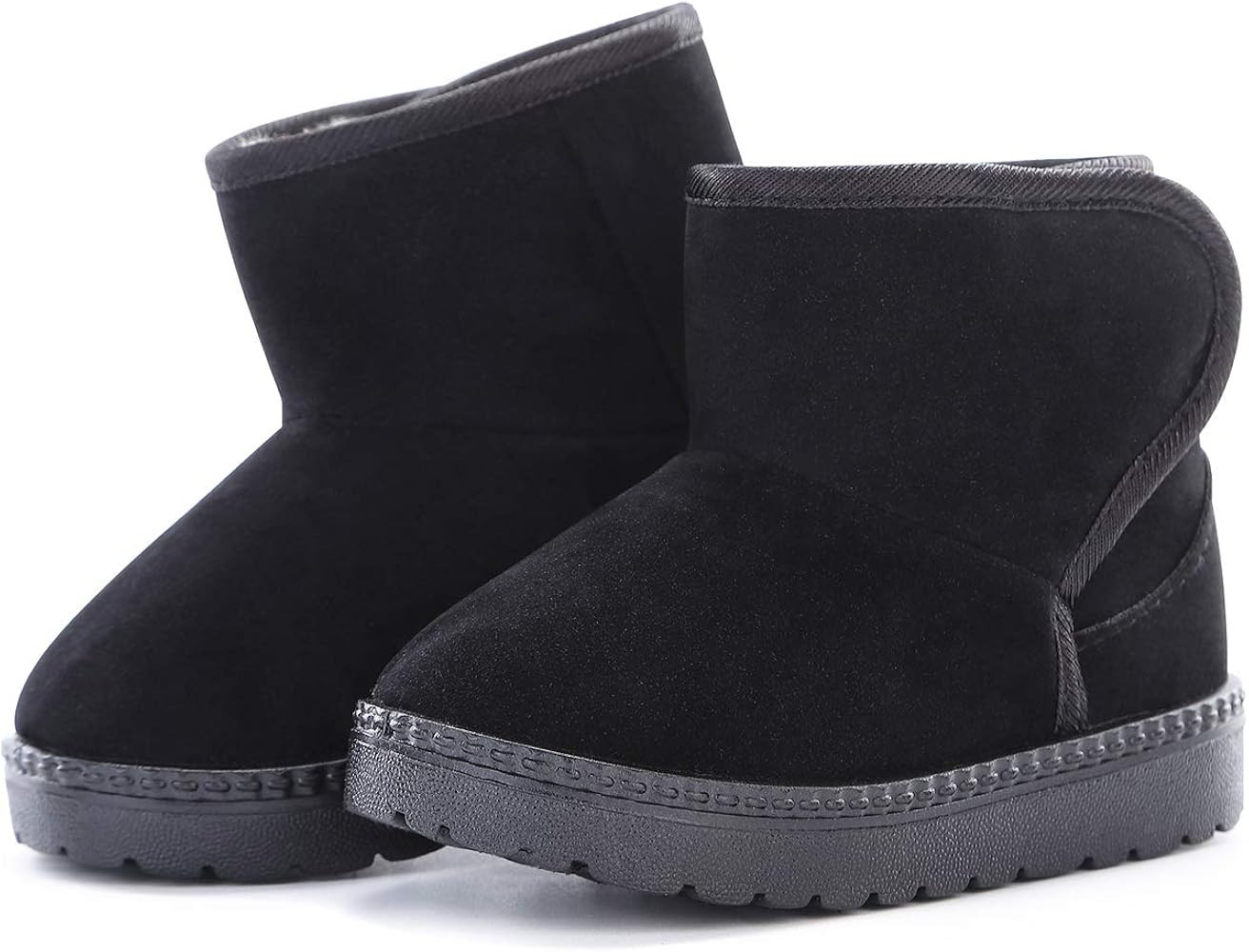 KDHAO Girls Boys Warm Winter Boots Kids Outdoor Snow Boots(Toddler/Little Kid) | Amazon (US)