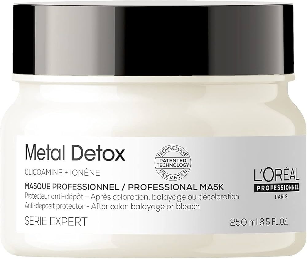 L'Oreal Professionnel Metal Detox Hair Mask | Deep Conditioner & Treatment | Protects Color, Prev... | Amazon (US)