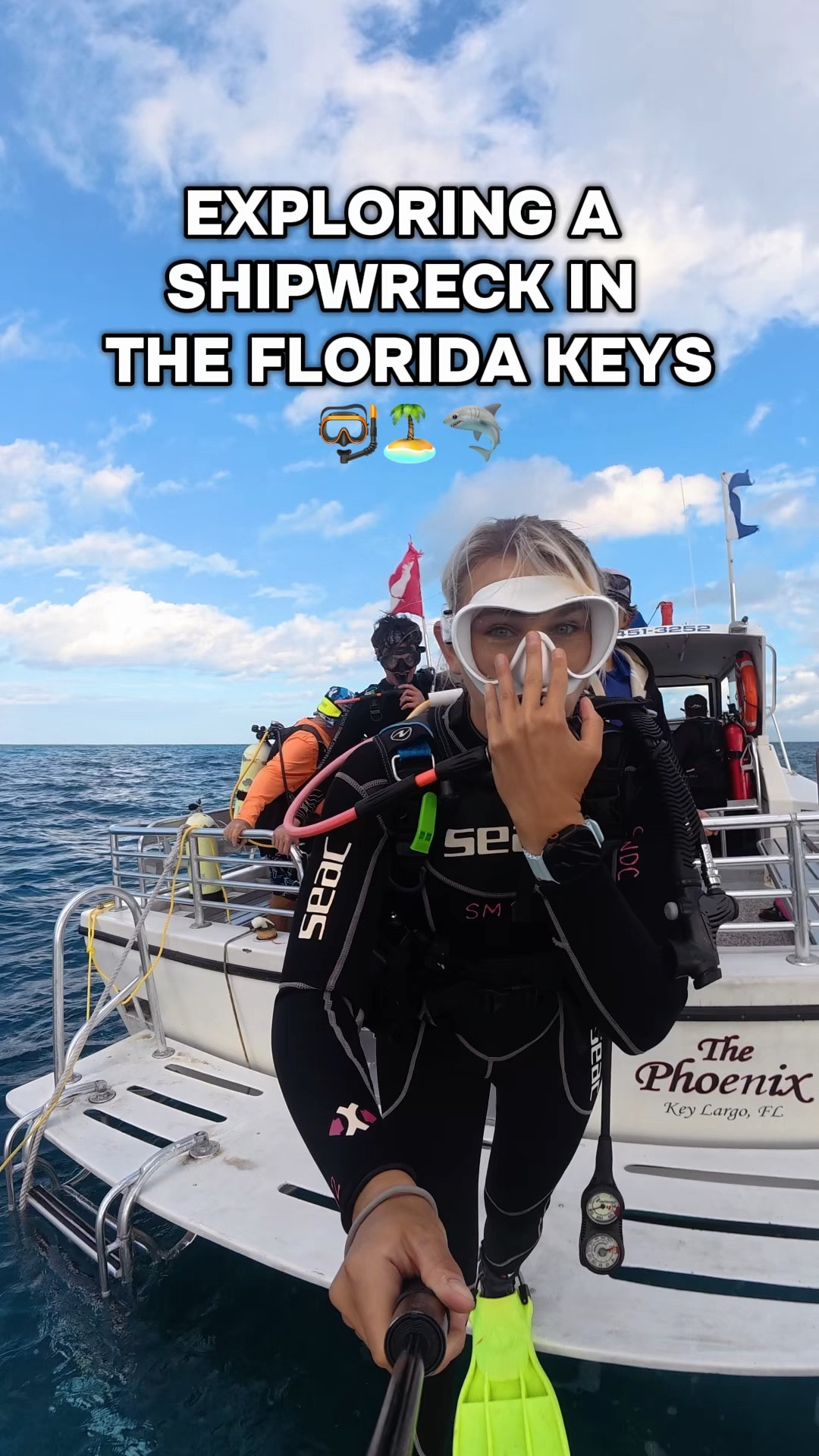 If you want to experience the best diving in Florida, definitely head out with @silentworlddivecenter !🩵Getting @paditv Scuba Certified was one of the best decisions of my life. I am also Night Diver certified through them! Use my code ALYSSABLAKE15 for 15% off any Core or Specialty PADI course! 🤿#scubadiving #florida #floridakeys #diving #ocean 

#LTKTravel #LTKActive