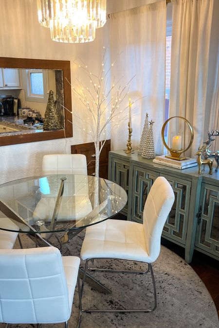 Shop my holiday dining room decor featuring my new light up birch trees from @lightshare_official

#LTKSeasonal #LTKhome #LTKHoliday