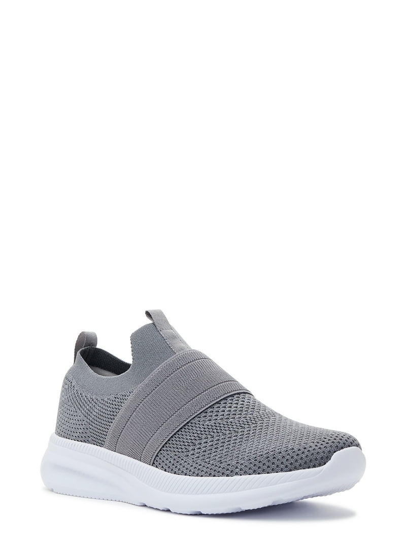 Athletic Works Men's Banded Jogger Slip-On Sneakers, Wide Width Available | Walmart (US)