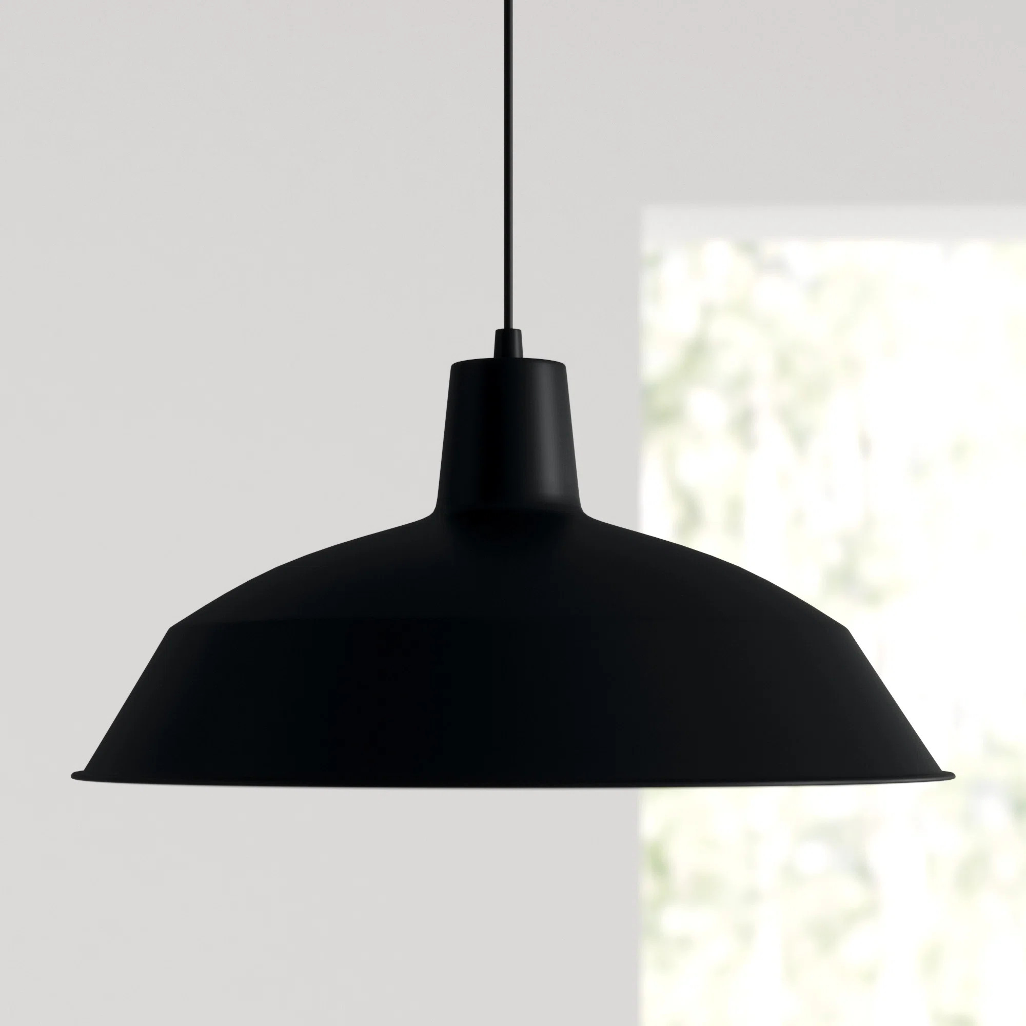 Cayson 1 - Light Black Single Pendant | Wayfair North America
